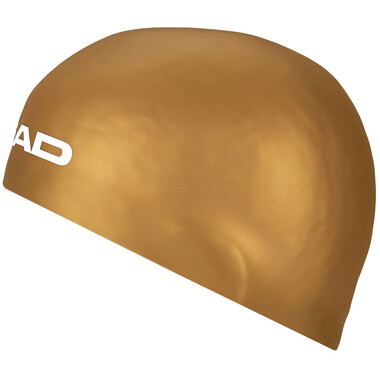 Cuffia da Nuoto HEAD 3D RACING L Oro 0